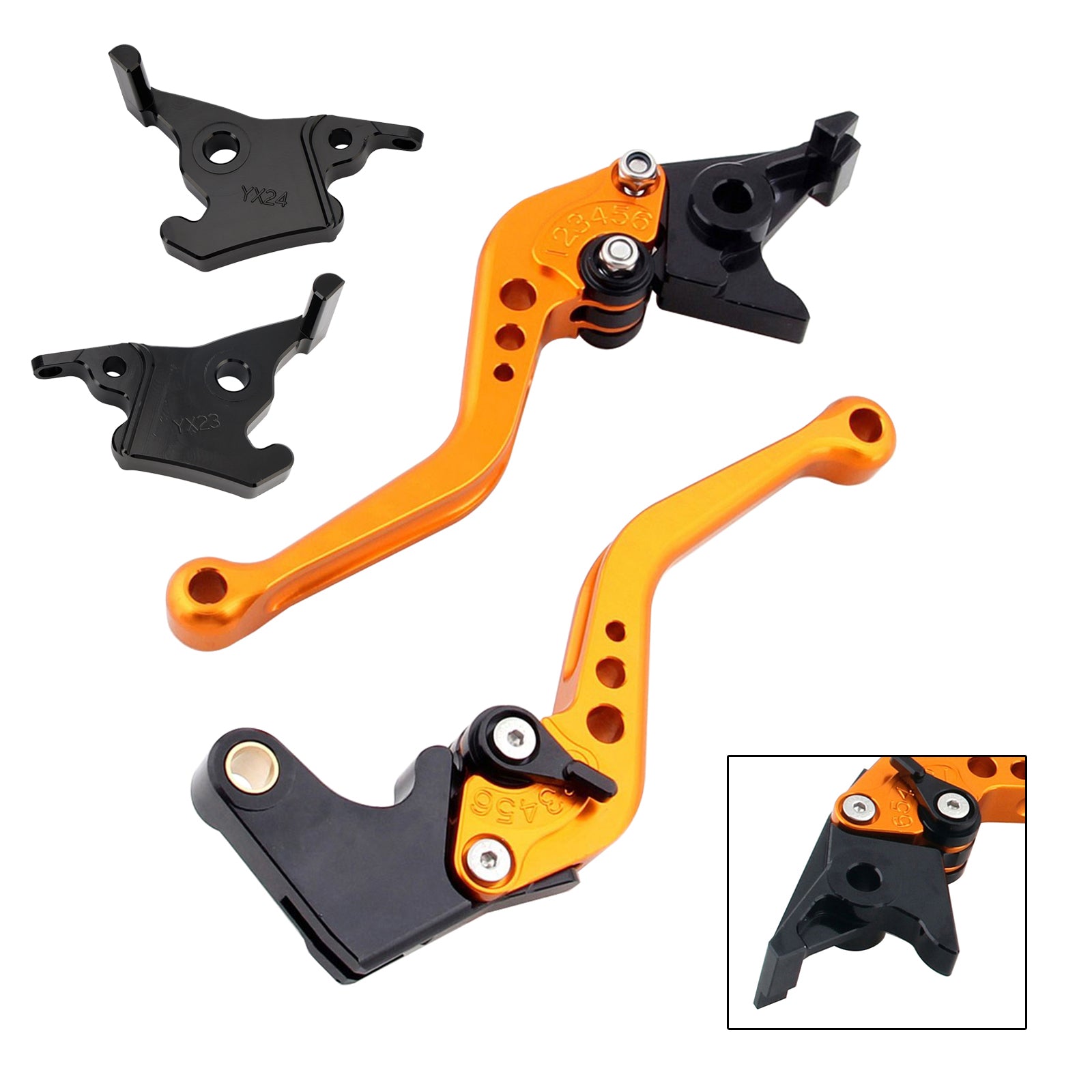 Levier de frein et d'embrayage court neuf pour YAMAHA XMAX 300 (2023-2025)