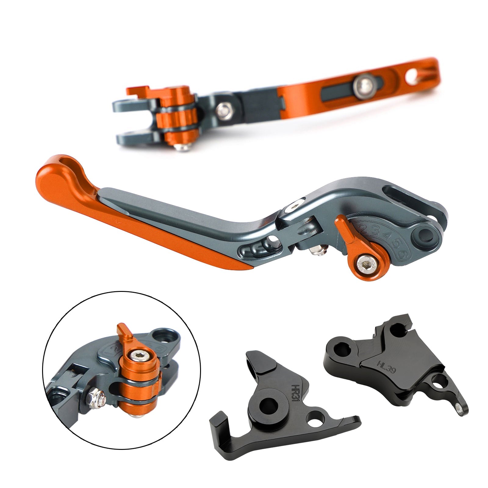 Levier de frein d'embrayage réglable pour CFMOTO 450SS 450SR 21-23 450NK 23-24
