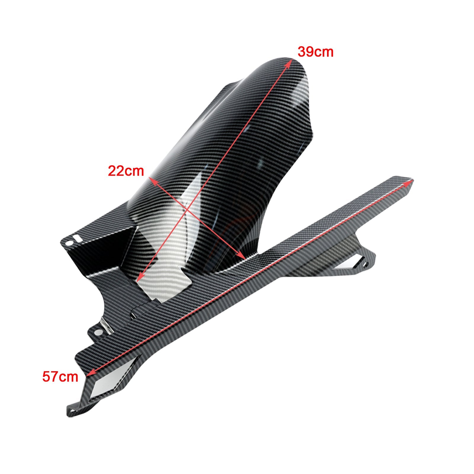Striker de lodo trasero para Yamaha Tracer 9/GT 2021-2024