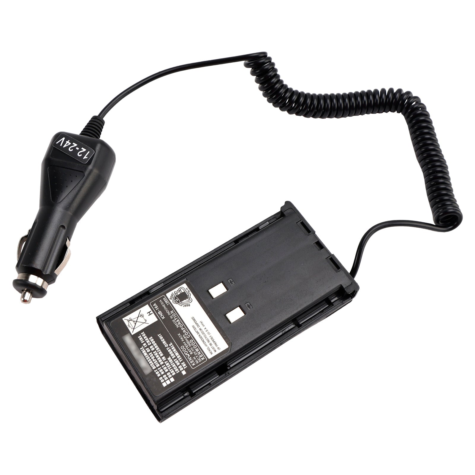Adaptateur éliminateur de batterie pour chargeur de voiture compatible avec les modèles TK-480, TK-385, TK-280, TK-290 et TK-380.