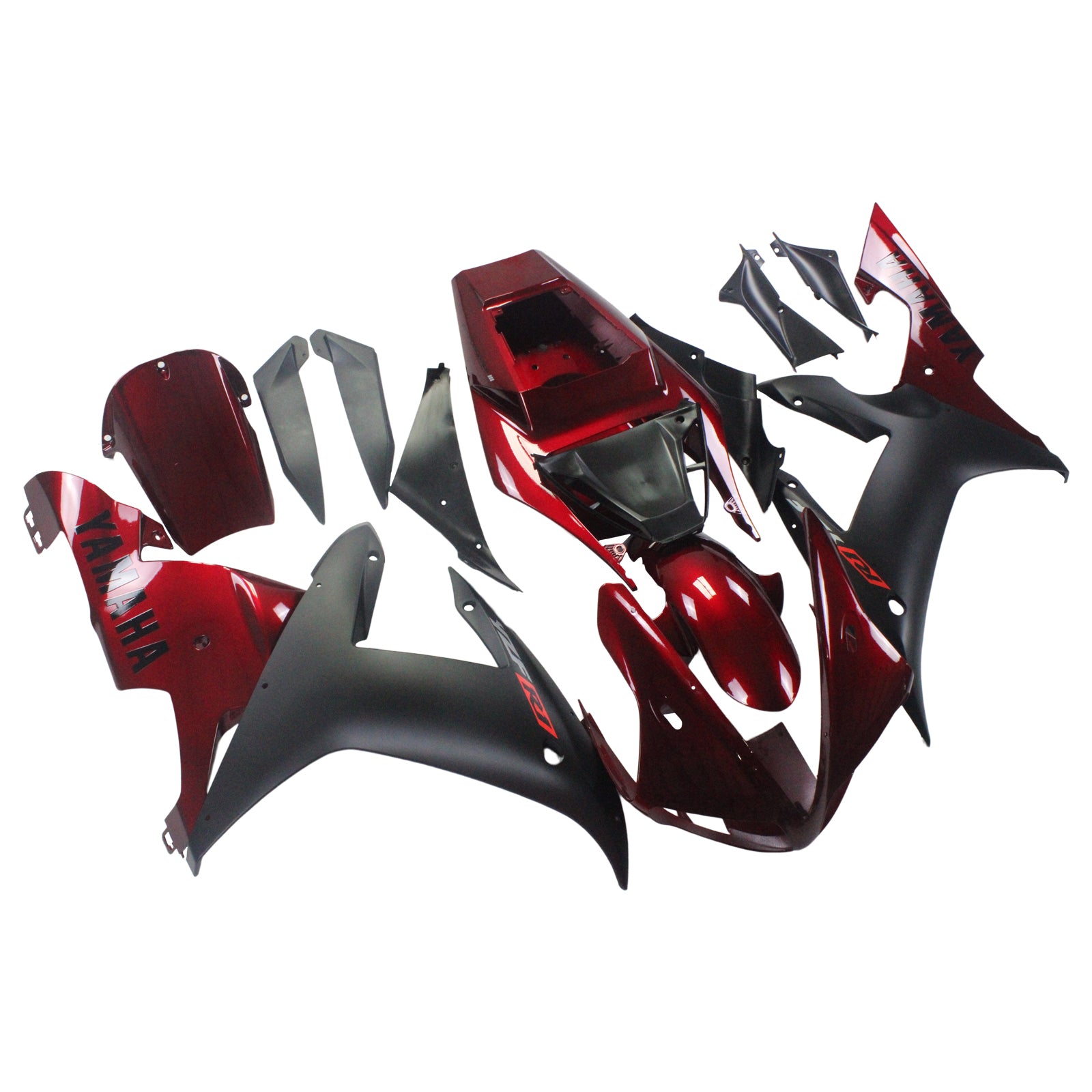 Kit de carénage par injection , carrosserie en plastique ABS Pour Yamaha YZF 1000 R1 2002-2003