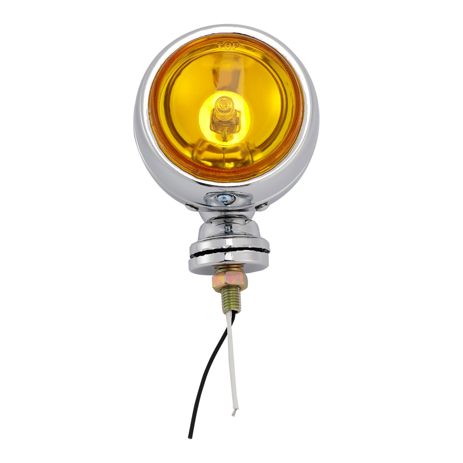 Gepersonaliseerd verchroomd chroom mist licht, compatibel met racer-, bobber- en chopper -modellen, N ° D20