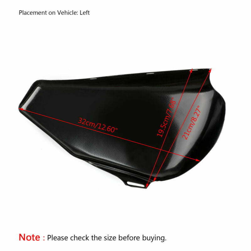 Coperchio laterale batteria per Harley 883 2004-2013