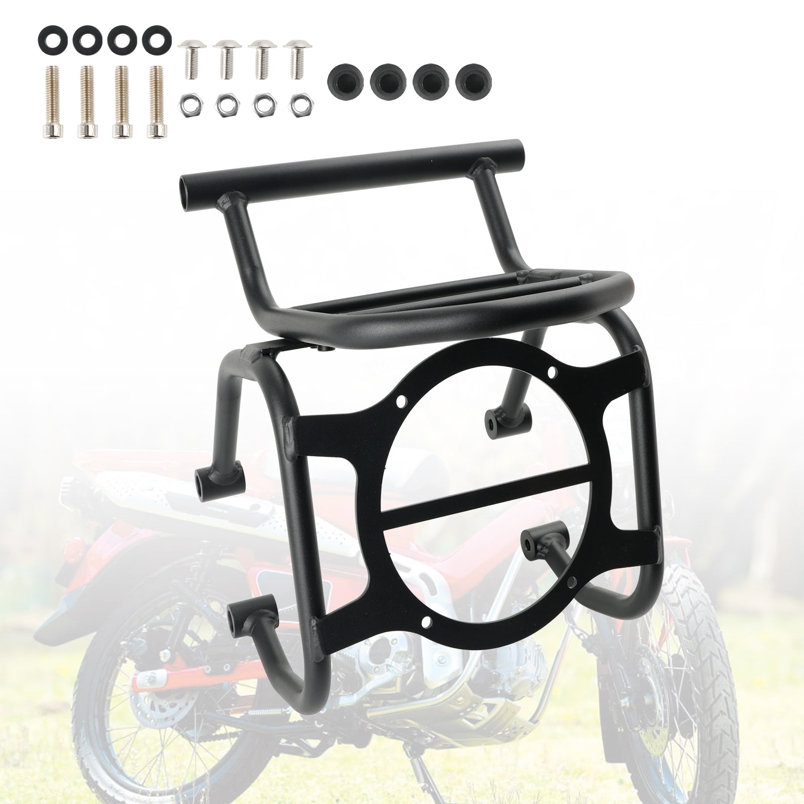 Kit porte-bagages avant et barre de phare pour Honda Super Cub 110 2018-2023