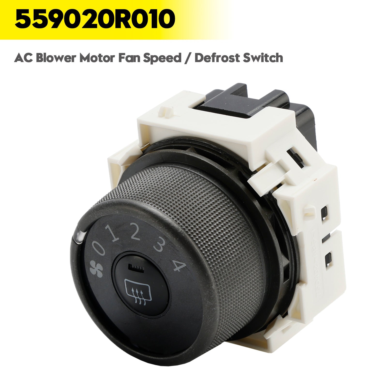 2006 - 2012 Toyota RAV4 3.5L V6 2.5L L4 Interrupteur de vitesse de ventilateur / dégivrage du moteur de ventilateur de climatisation 55902-0R010 559020R010
