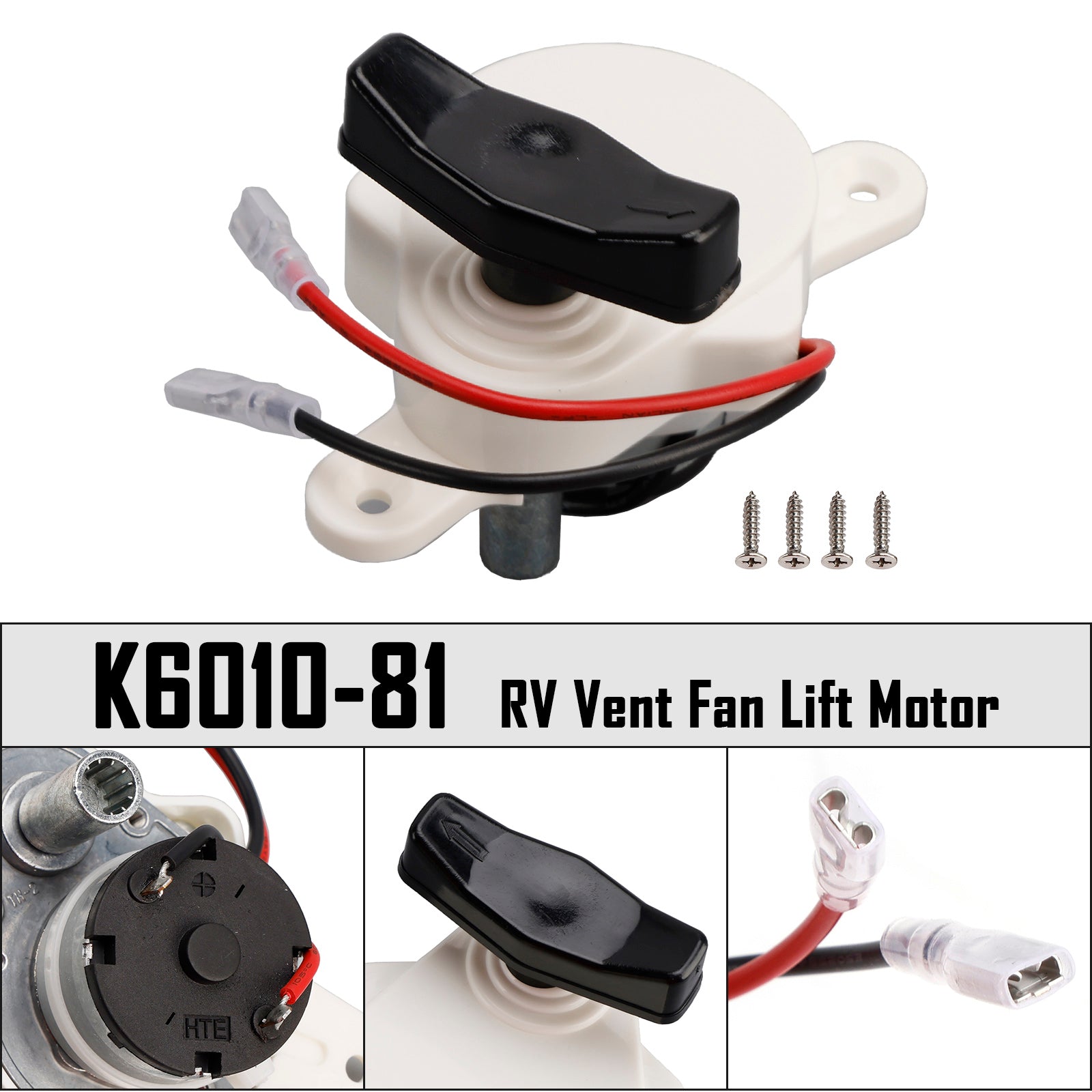 Moteur de levage pour ventilateur de camping-car K6010-81 pour ventilateur Dometic Fan-Tastic série B