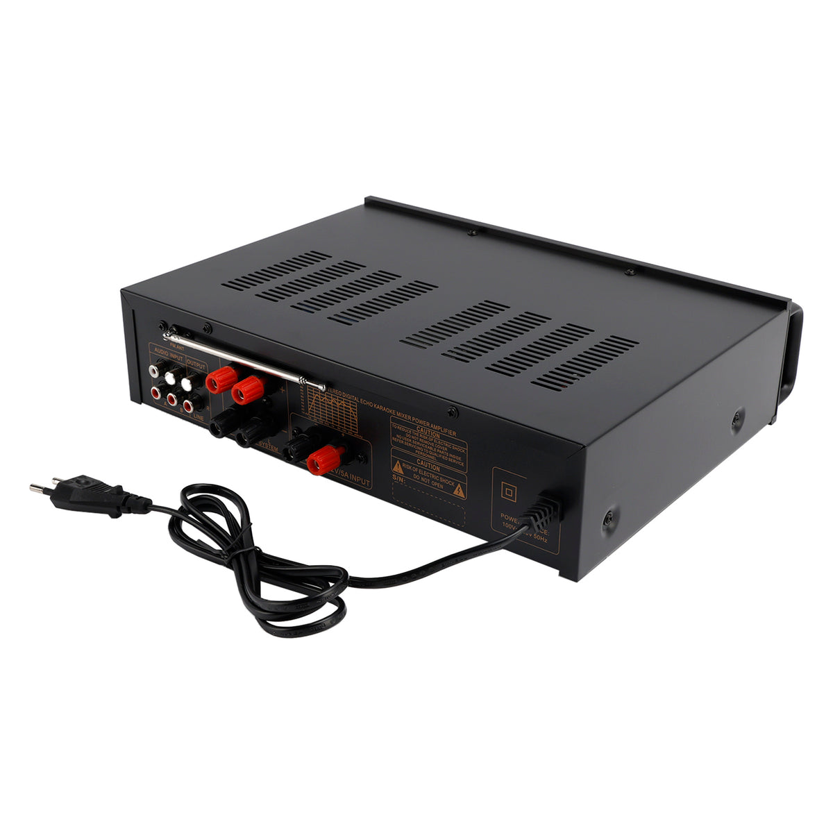 Amplificateur 5 canaux 2500 W HiFi Stéréo AV Surround SD FM Home Cinéma
