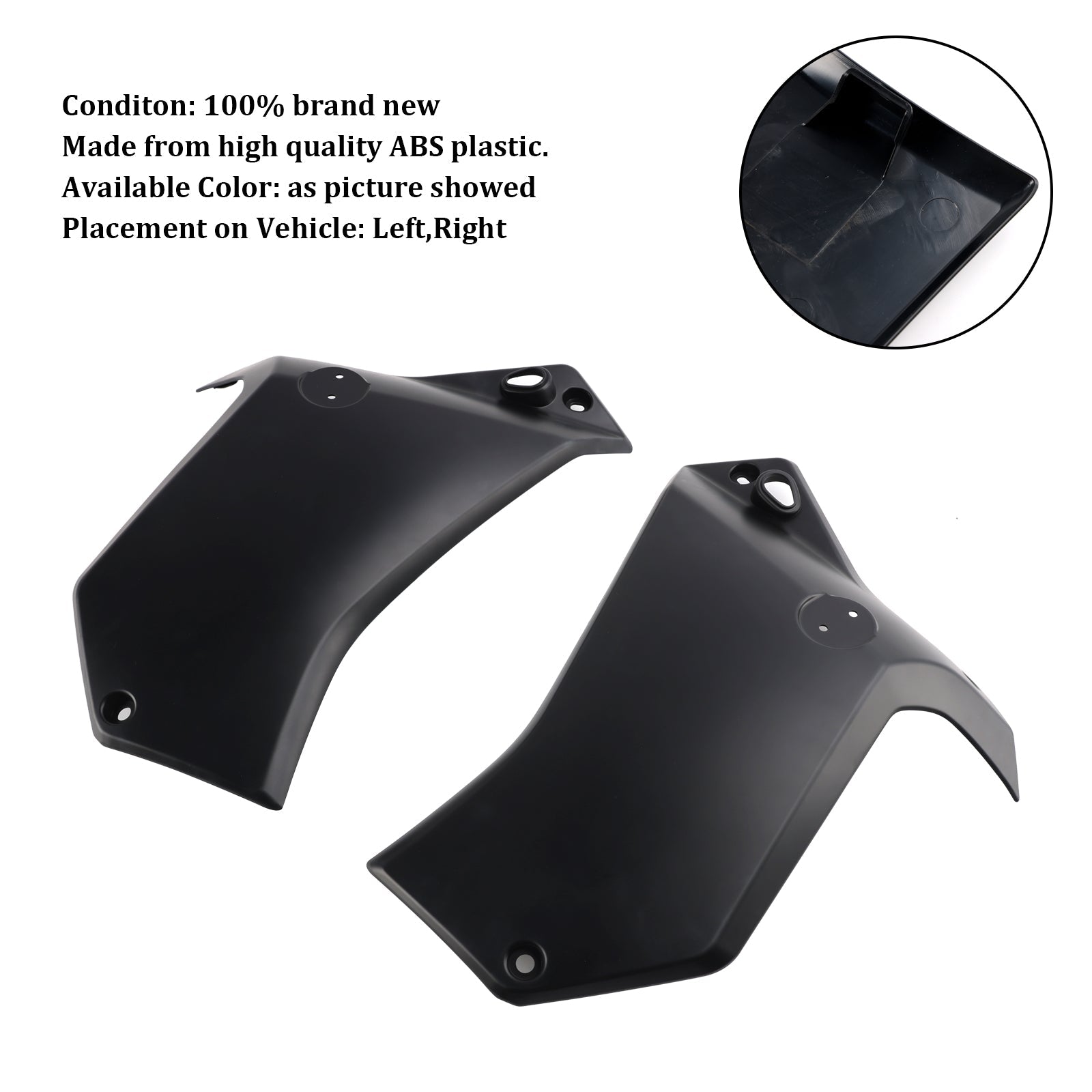 Couvercle de carénage de protection de panneau de cadre latéral pour Yamaha Tenere 700 2019-2024