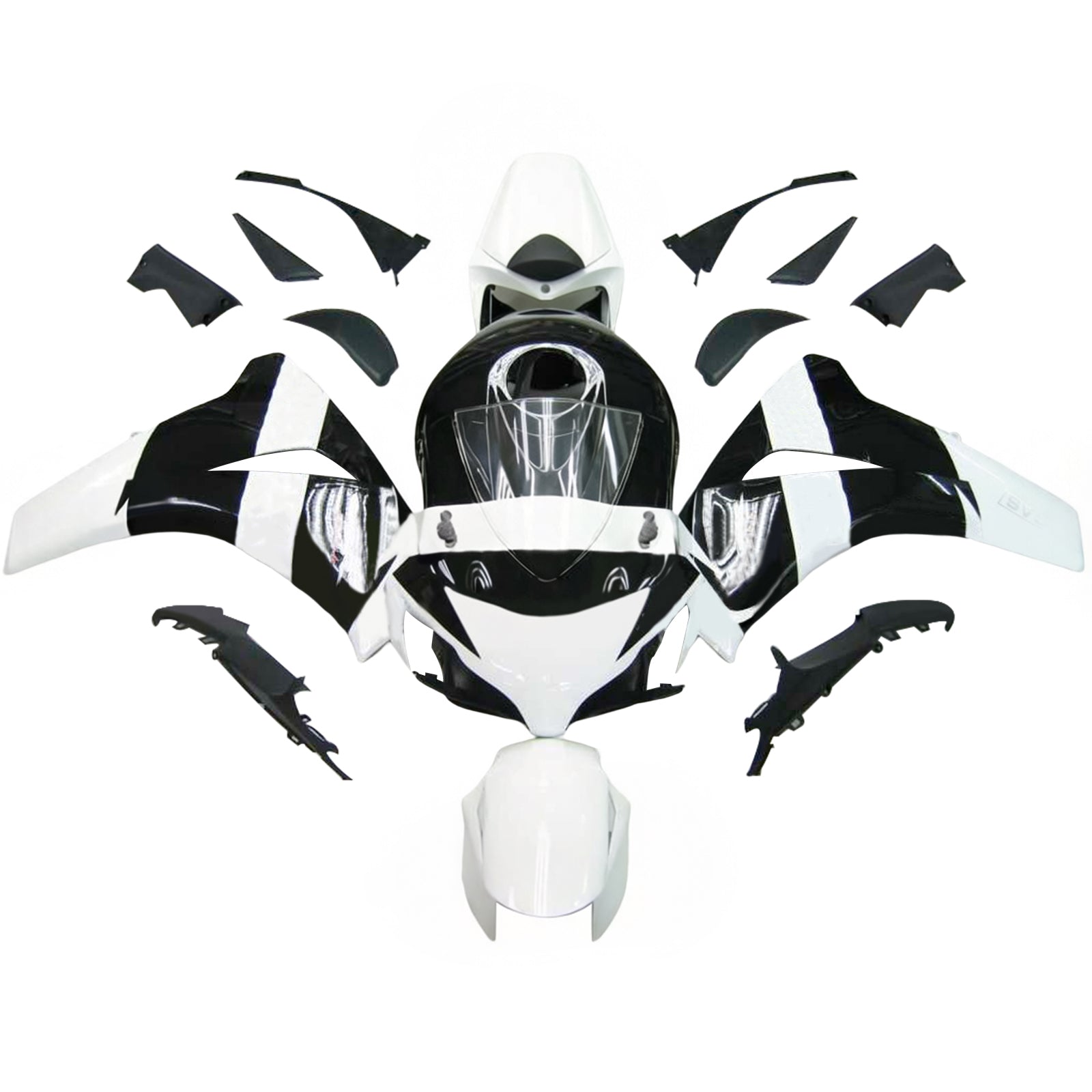Kit de carénage injecté en plastique ABS pour Honda CBR1000RR 2008-2011