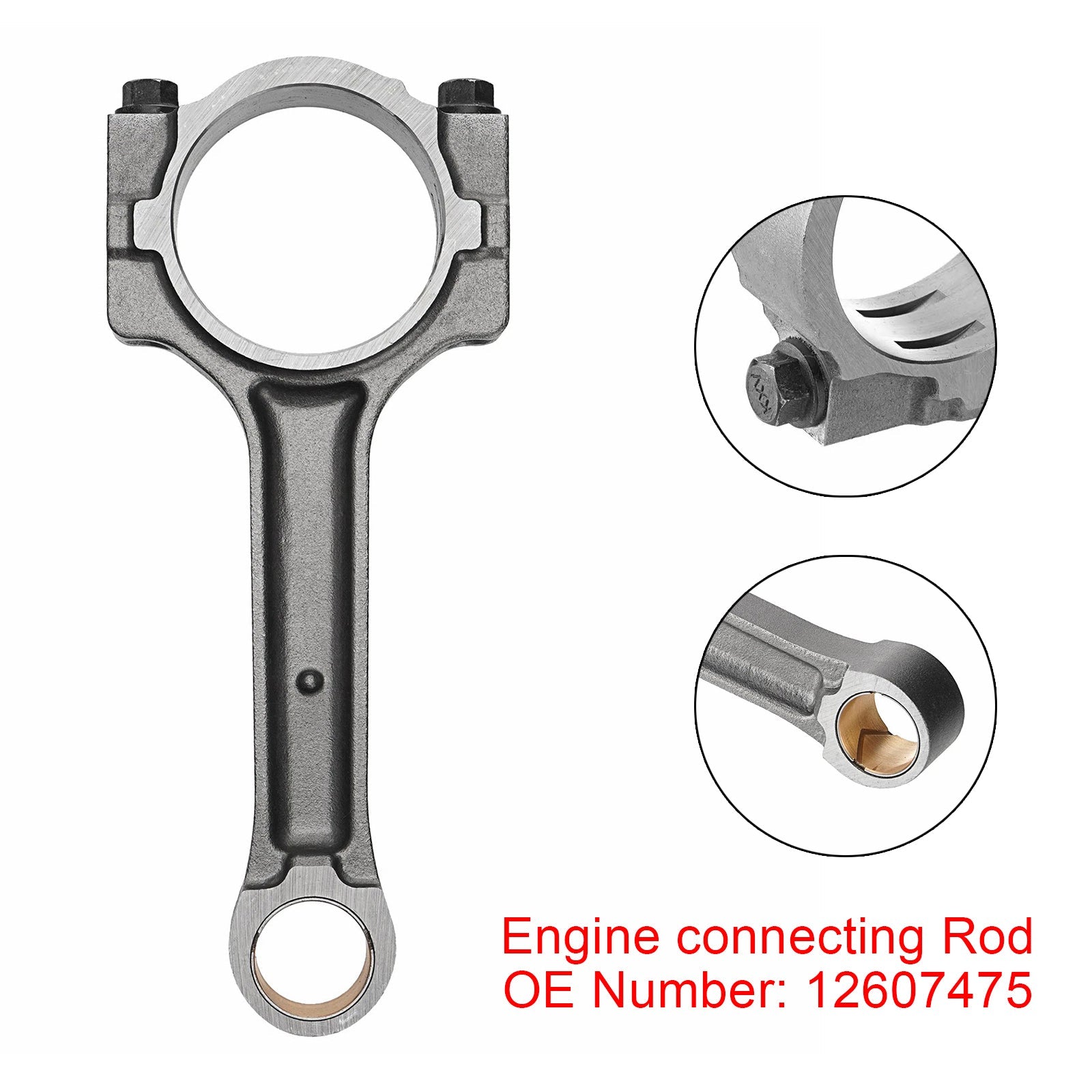 Asse galleggiante Asta di collegamento per motore GM 5,3 L, 6,0 L, 6,2 L, LS2, LS3, GEN IV, 12607475