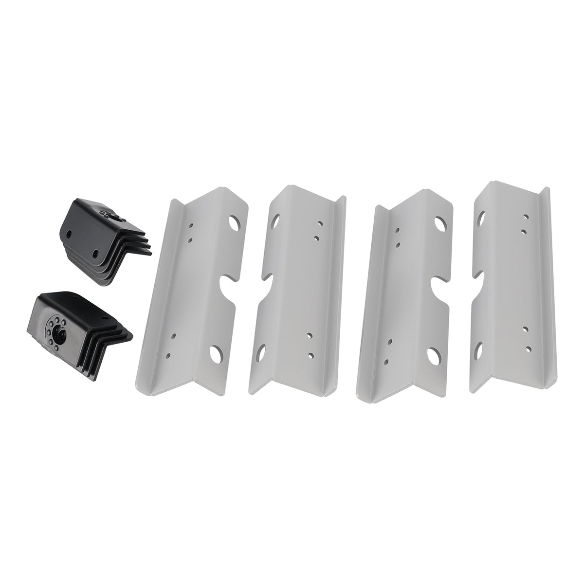 12x Montage du siège Reinforcement Plates/Brackets Pour VW T5 T6 2 + 1 Rear Seats
