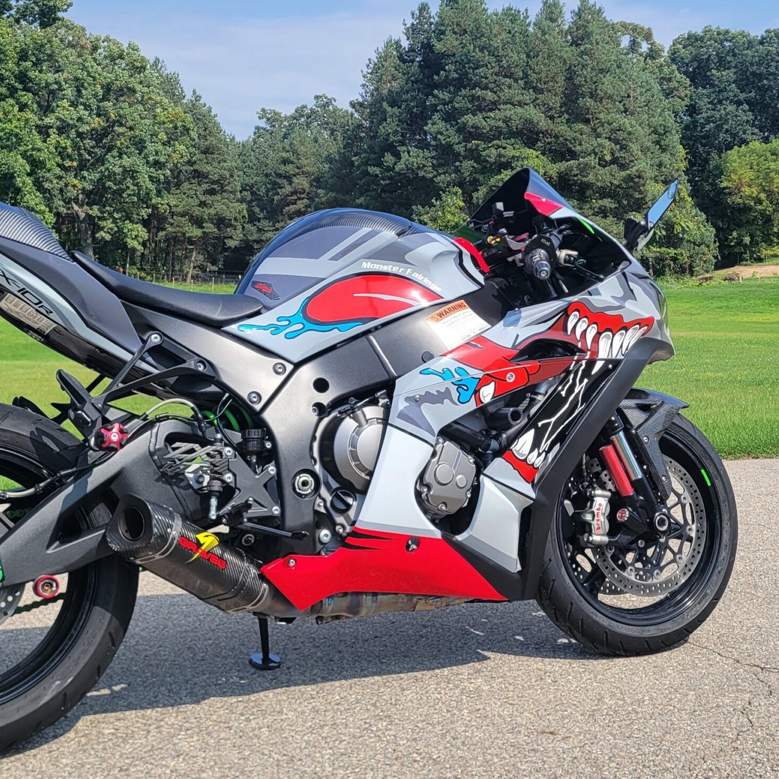 Kiting Kit inyectado en plástico AB para Kawasaki ZX10R 2016-2020