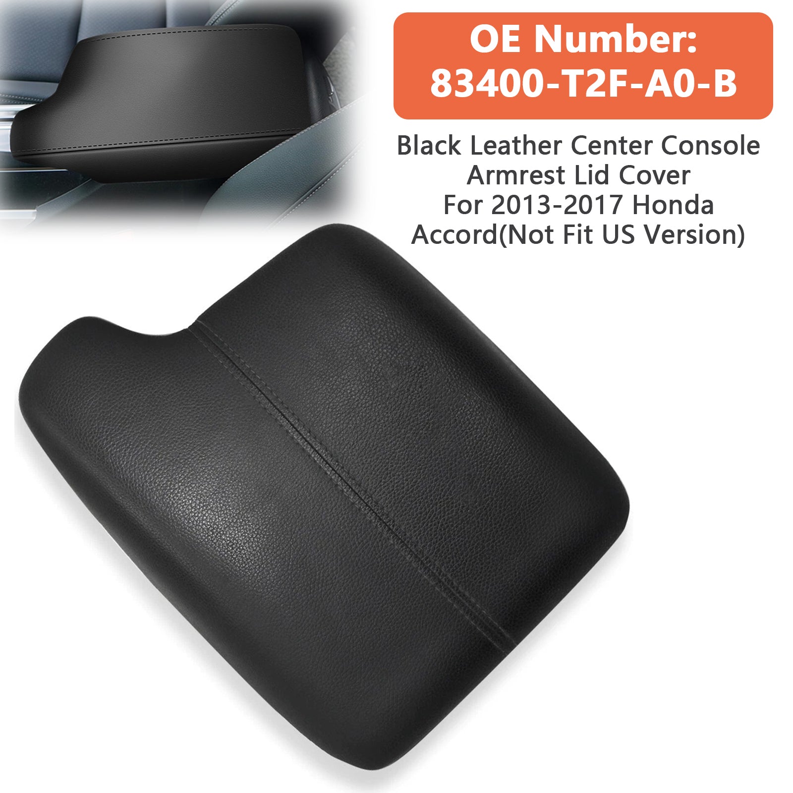 Naslovnica&Sredinski naslon za roke za Honda Accord 2013-2017 83400-T2F-A0-B