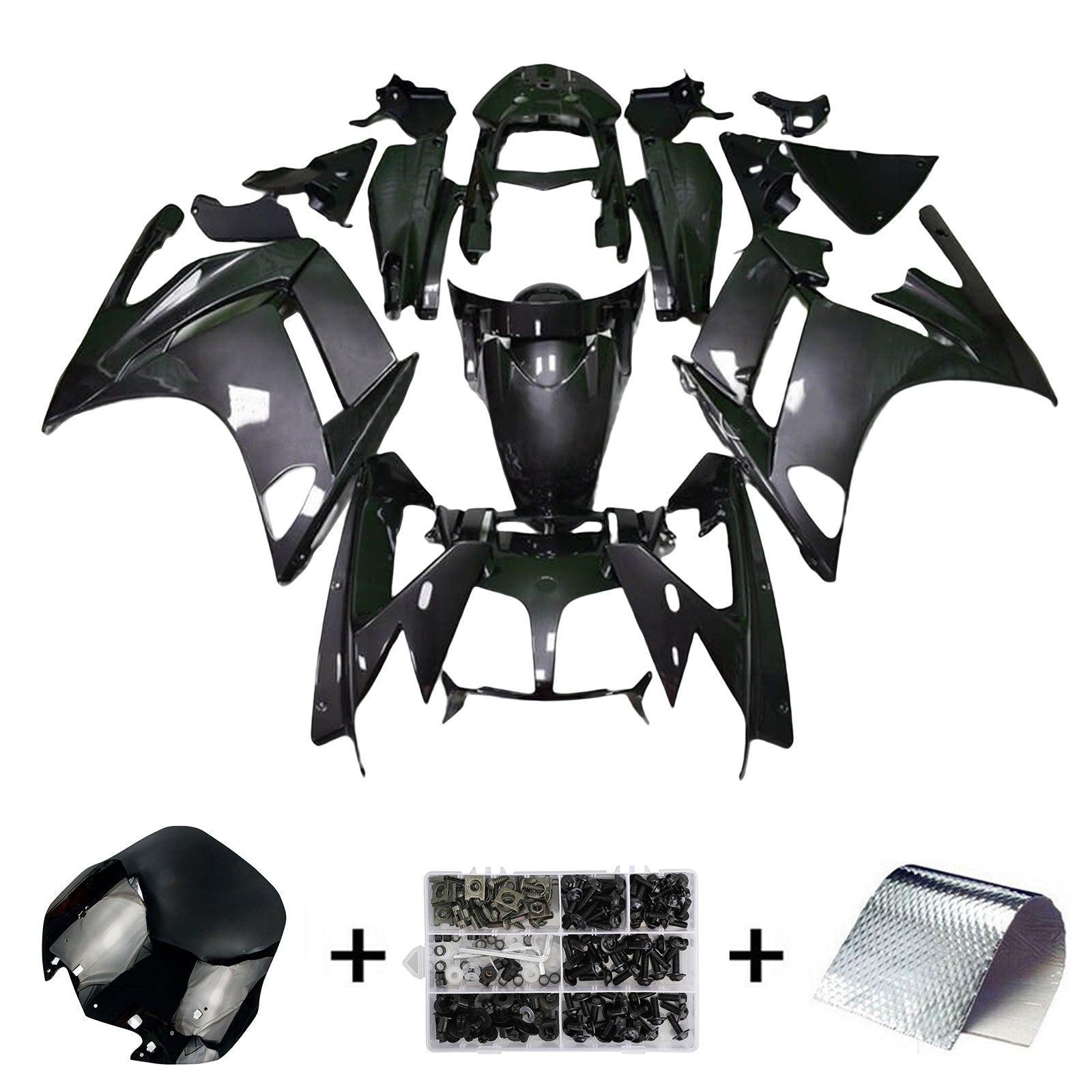 Injection Fairing Kit Bodywork Plastic ABS fit For Yamaha FJR1300 2007-2011