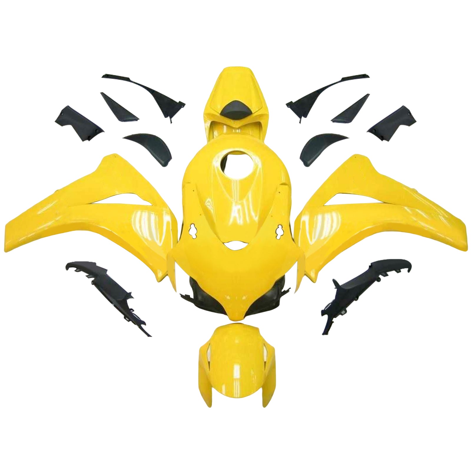Kit de carénage injecté en plastique ABS pour Honda CBR1000RR 2008-2011