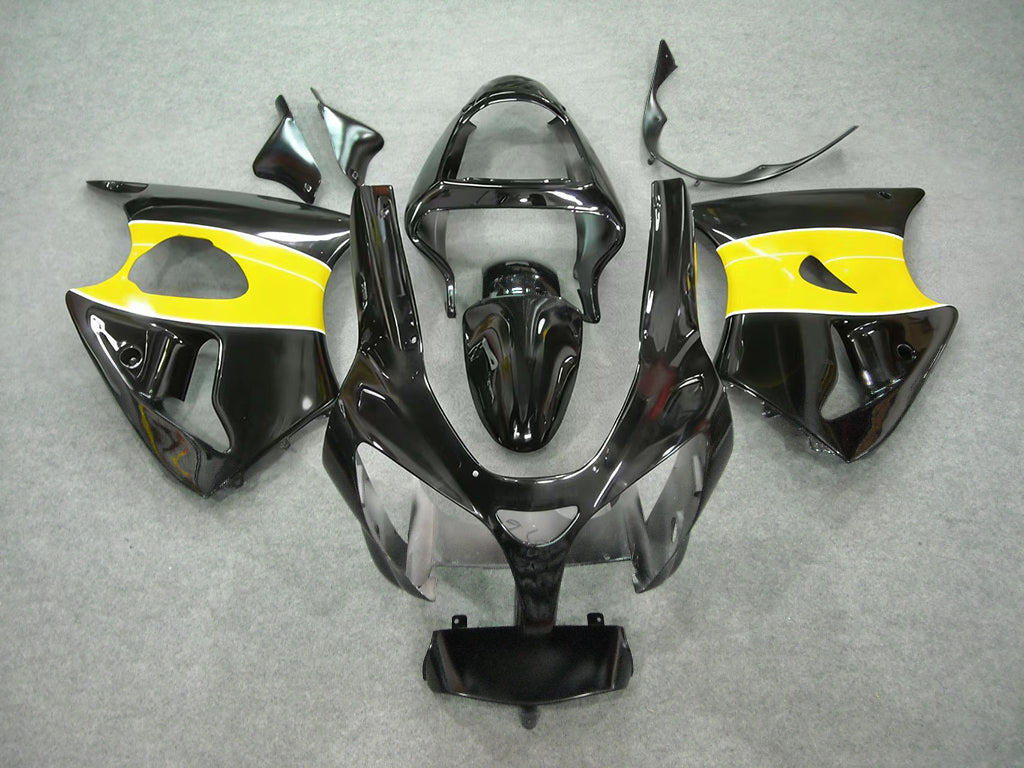 Injection carénage kit carrosserie pour Kawasaki ZX6R 636 2000-2002 ZZR600 2005-2008