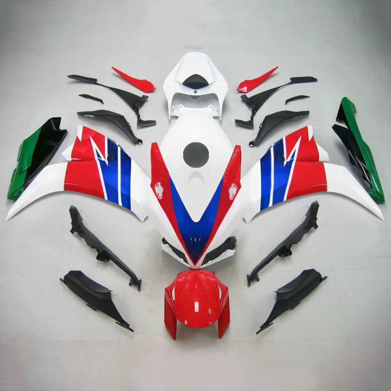 Kit de carenagem de injeção de plástico ABS pour Honda CBR1000RR 2012-2016