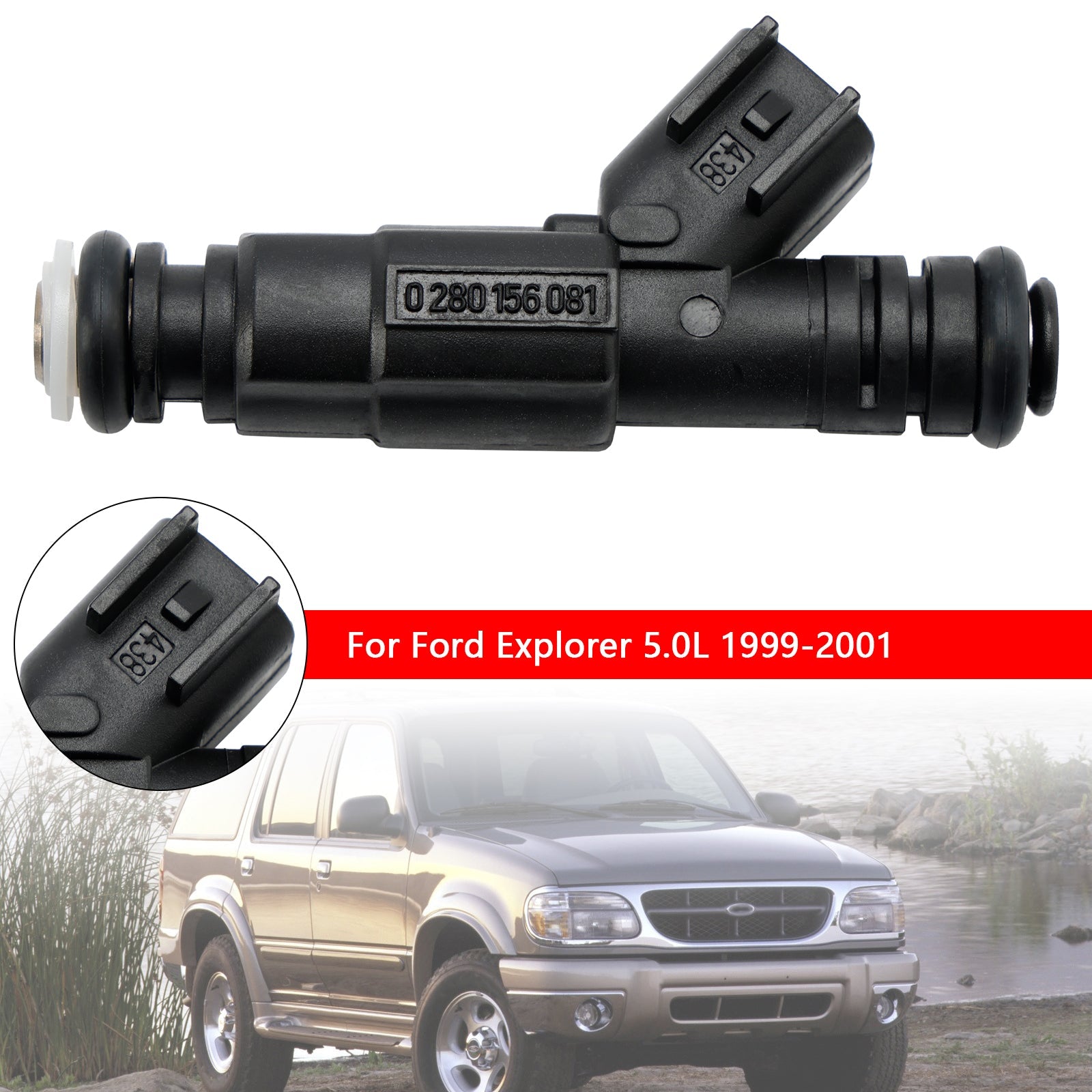 885176 0280156081 Inyectores de combustible MAR102-8N 9-33102 para Mercury Mercruiser