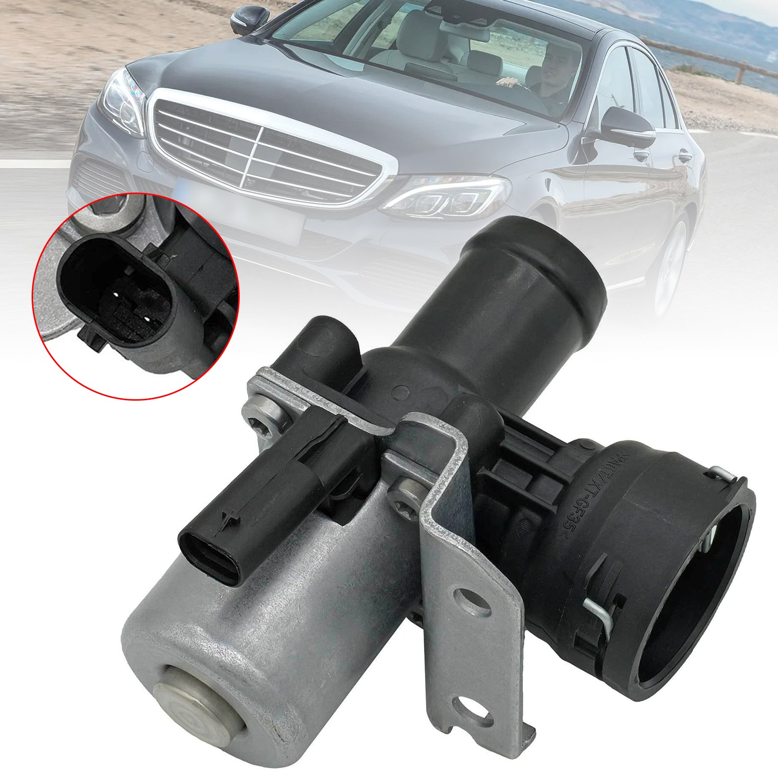 Jäähdytysnesteen ja lämmittimen säätöventtiili Mercedes-Benz C 250 SLK 250:lle (2014-2015) - Osanumero : 2712030164