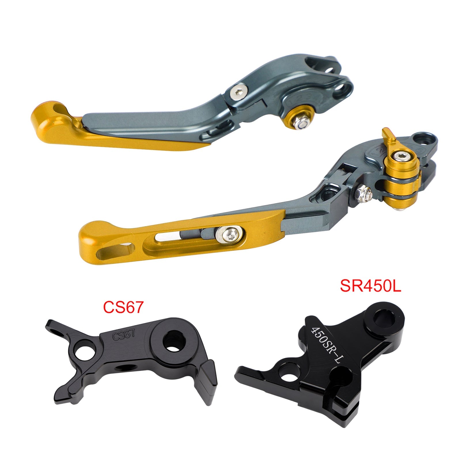 Levier de frein et d'embrayage réglable compatible avec VOGE DS900X 900DSX 2024-2026