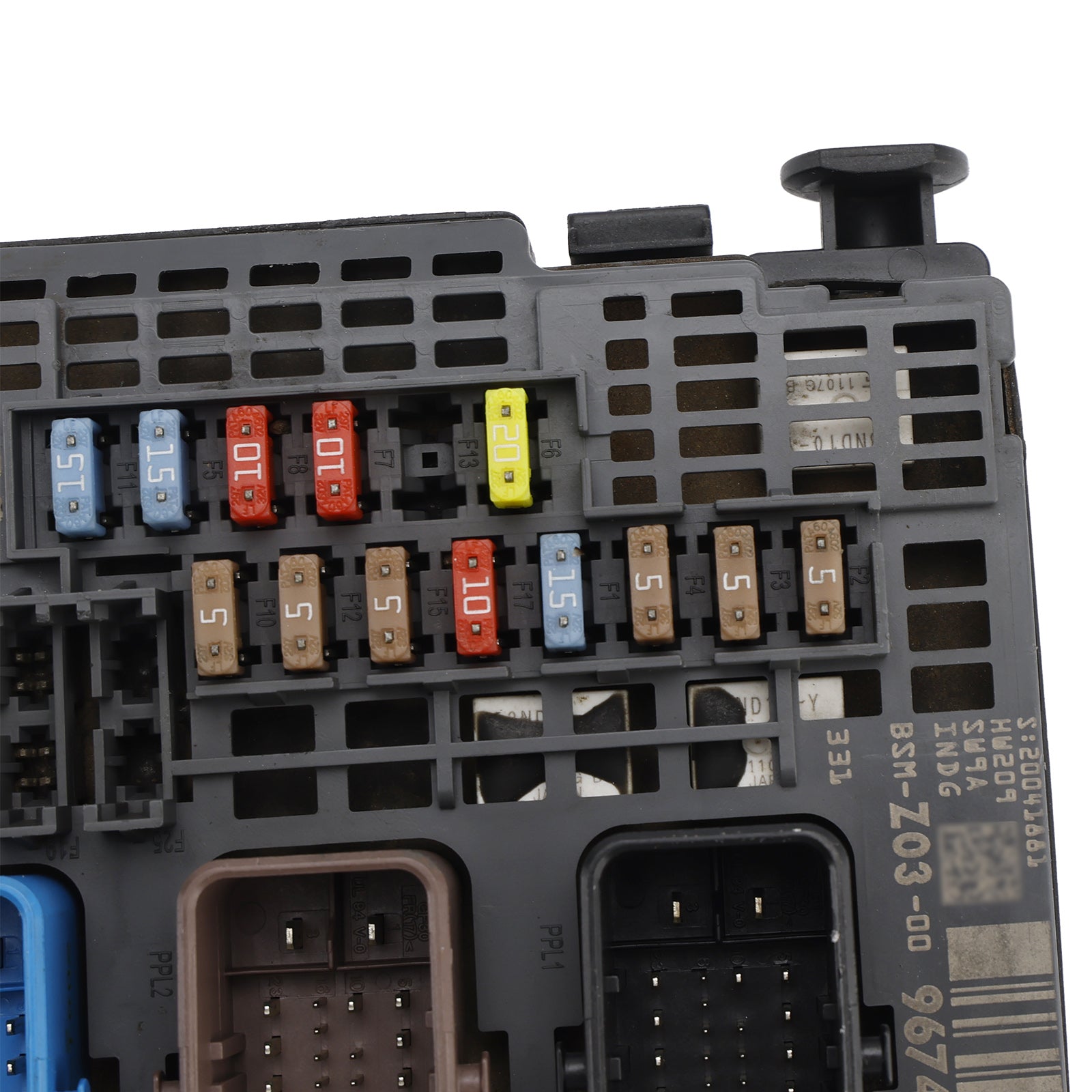 Boîtier de fusibles pour unité de commande BSM du moteur Peugeot 508 Citroën 6500KH 9674921980 Z03