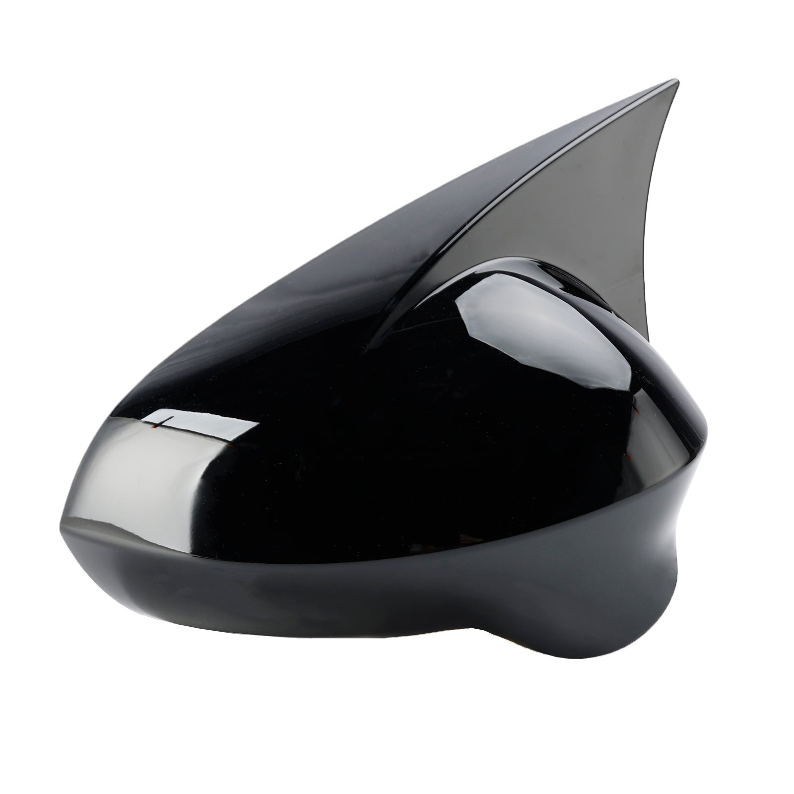 2008-2017 SEAT Ibiza 6J Gloss Black Wing Door Mirror Cover Caps pour gauche + droite