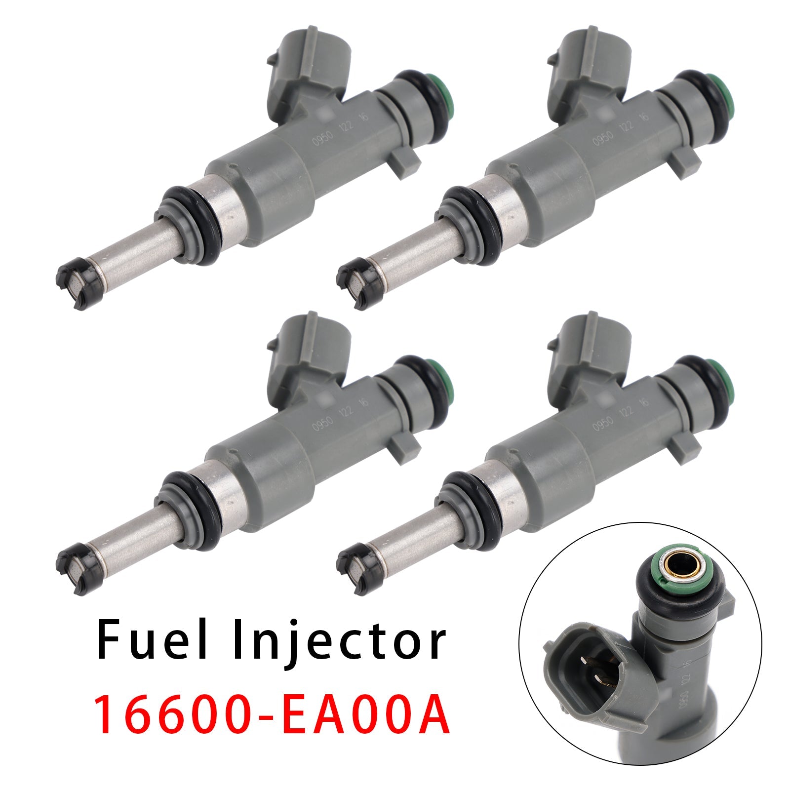 4 injecteurs de carburant pour Nissan Frontier 2.5L 2005-2019 16600-EA00A