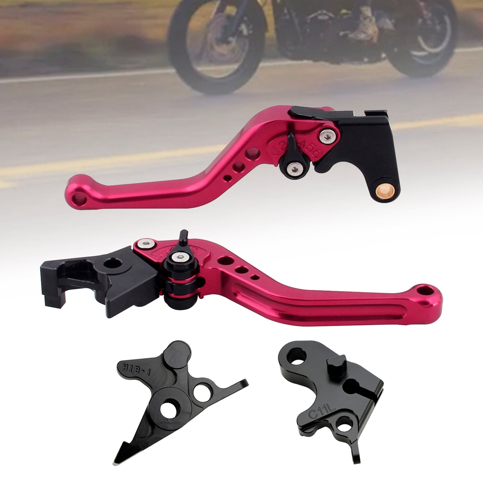 Krótka dźwignia hamulca i sprzęgła dla Honda CRF1100L Africa Twin 2020-2021