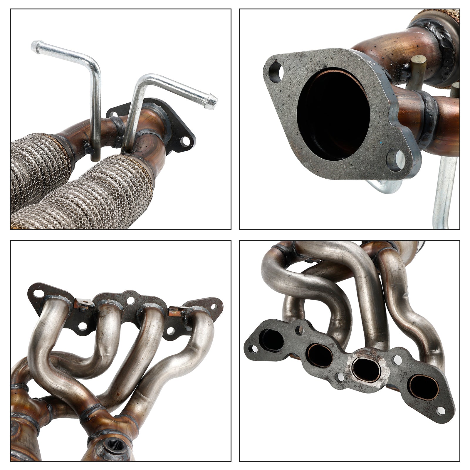 09/2004-03/2007 FORD FOCUS II (DA_, HCP, DP) 1.6 Ti Hatchback Catalizzatore benzina omologato + kit montaggio 1319161 1326272