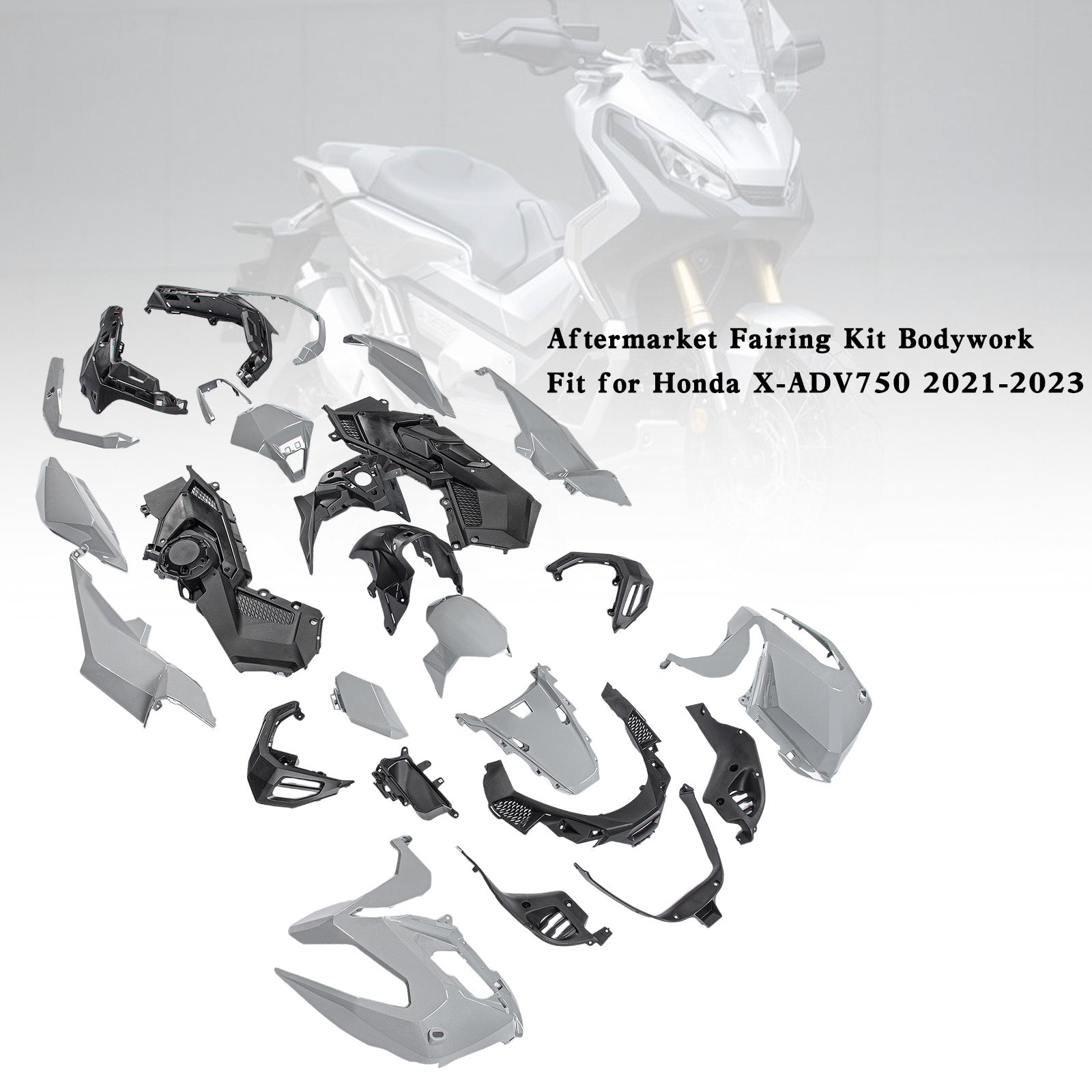 Carrosserie de carénage de moulage par injection pour Honda X-ADV 750 XADV750 2021-2023