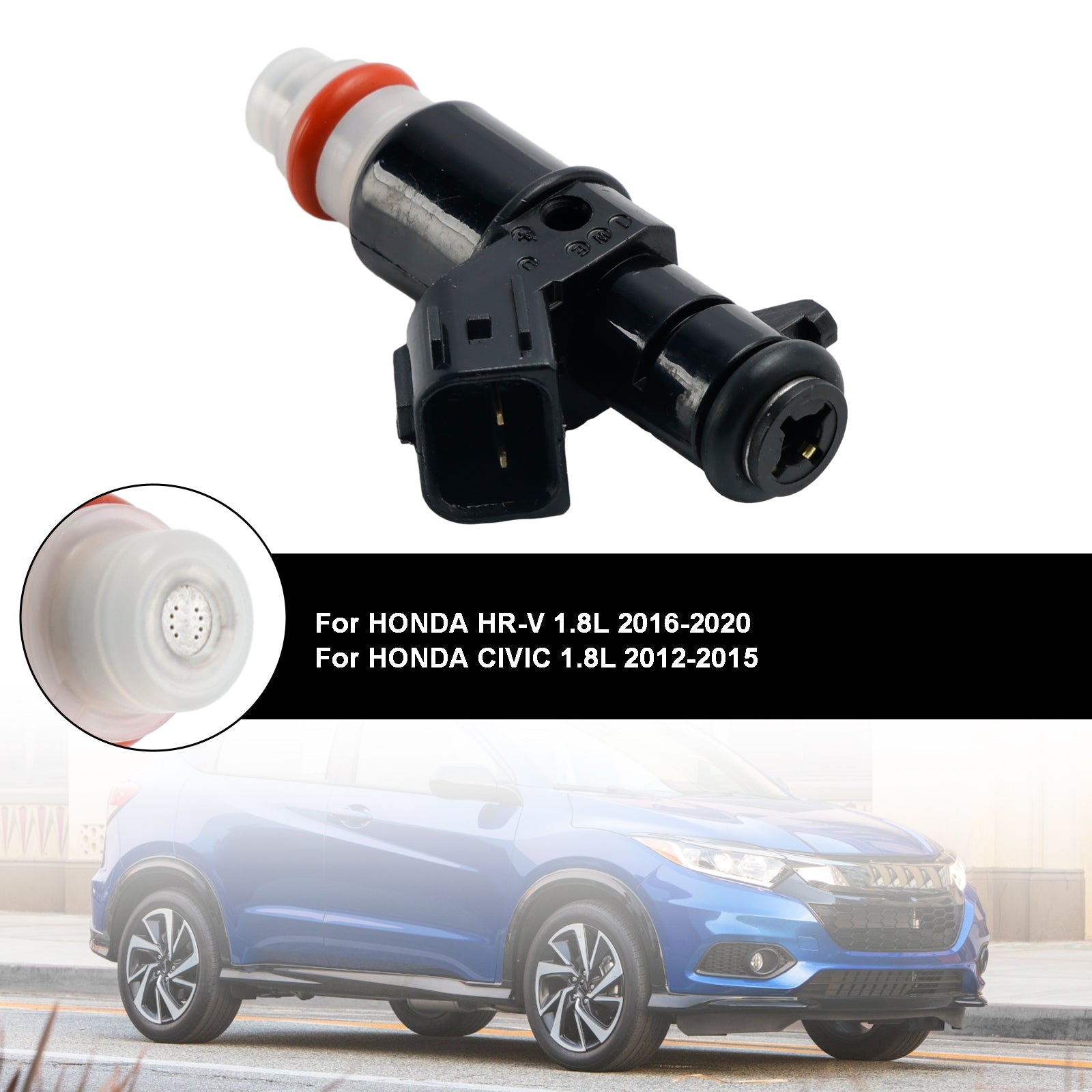 1 injecteur de carburant 16450-R2E-L01 pour Honda Civic 2012-2015 pour HRV 16-20 1,8 L