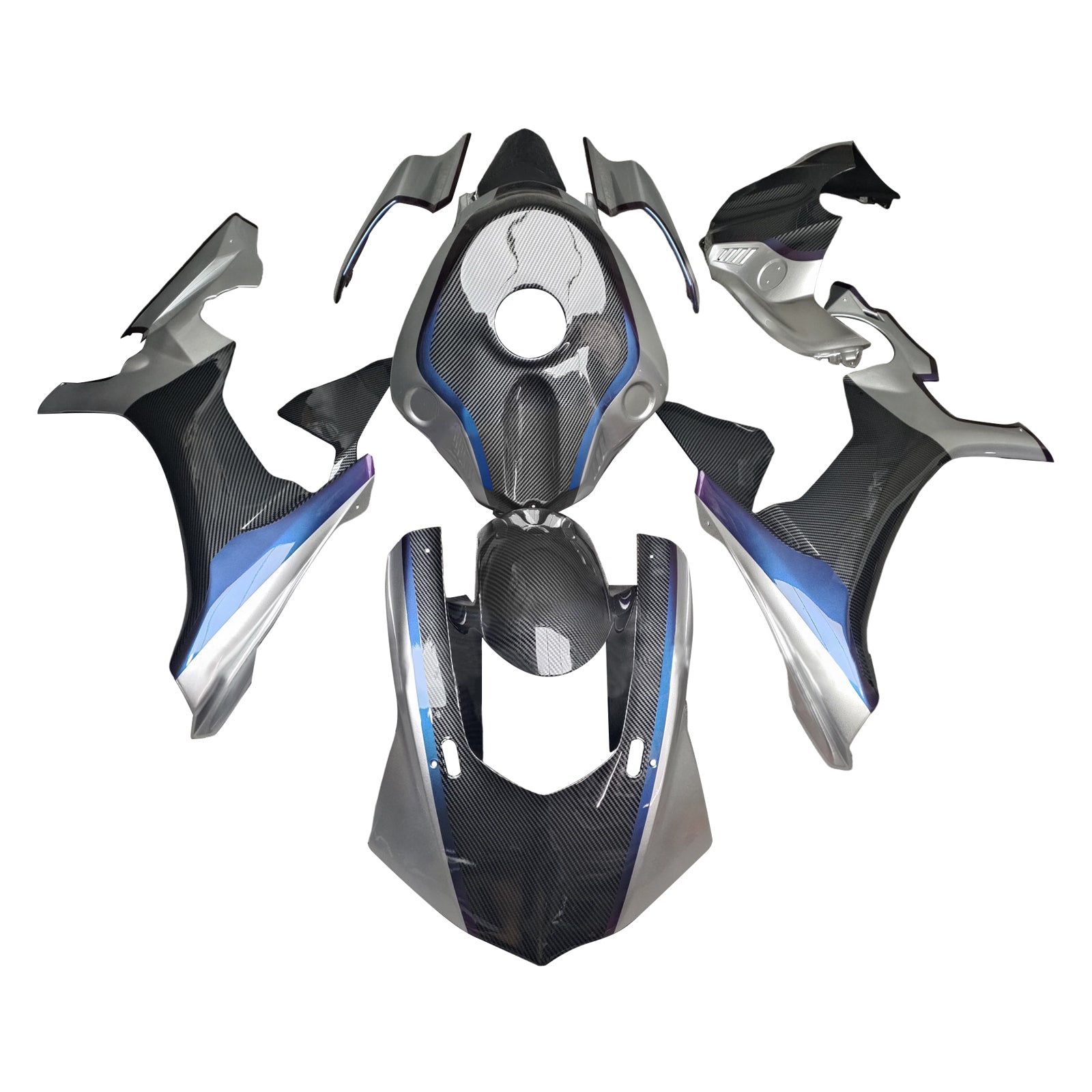 Komplet oklepa z vbrizgano ABS plastiko za Yamaho YZFR1 YZF-R1 2015-2019