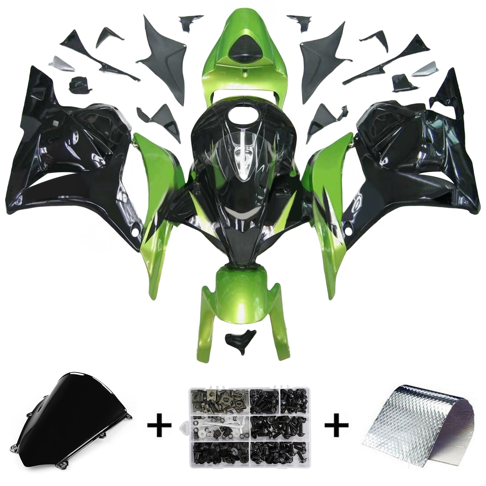 Kit de carénage à injection en plastique ABS pour Honda CBR600RR 2009-2012 F5