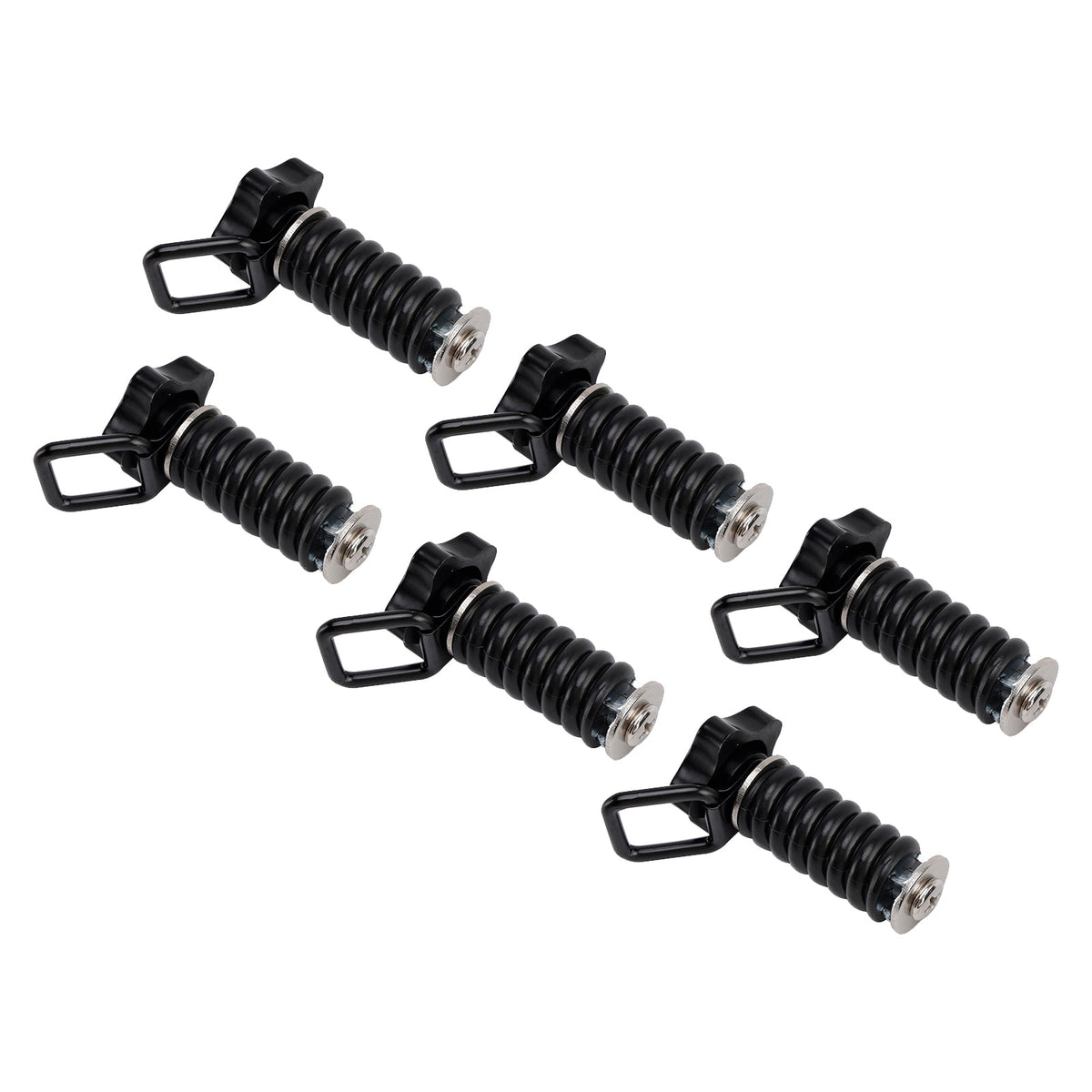 Lot de 6 anneaux d'ancrage flexibles de 2,5 cm (1 pouce) pour Polaris RZR Sportsman Ace 2013-2025