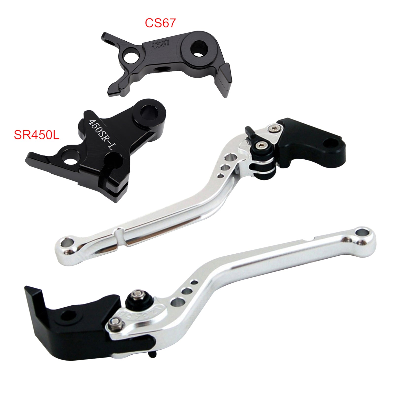 Levier de frein et d'embrayage long compatible avec VOGE DS900X 900DSX 2024-2026
