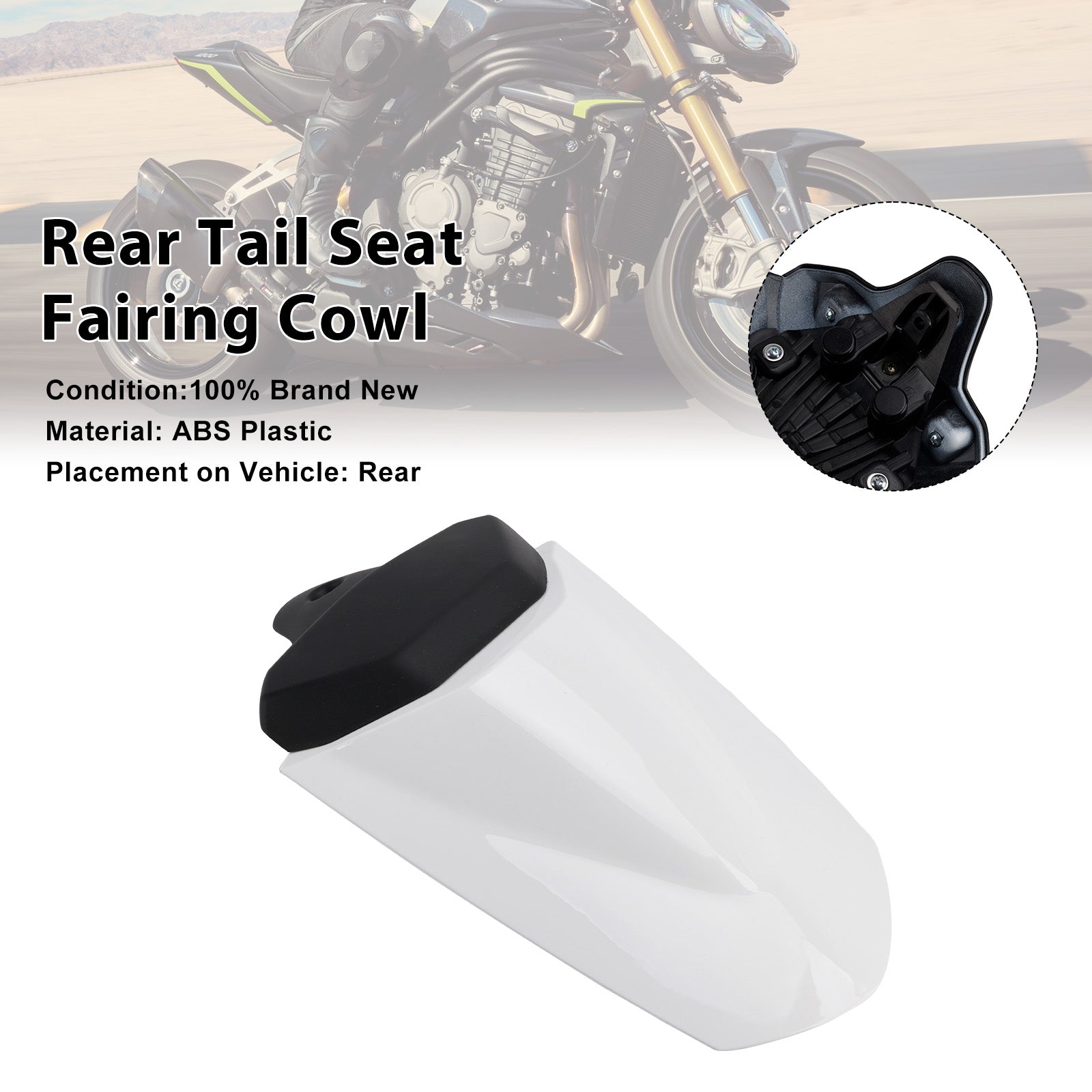Carénage arrière de selle pour Speed Triple 1200 RS (2025-2026)