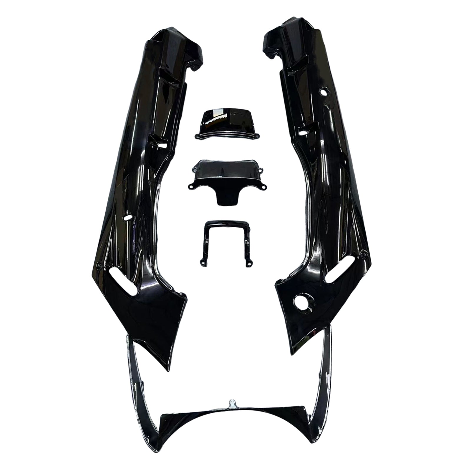 Kit de carénage en plastique ABS injecté compatible avec Kawasaki ZZR400 1993-2007 ZZR600 1998-2003
