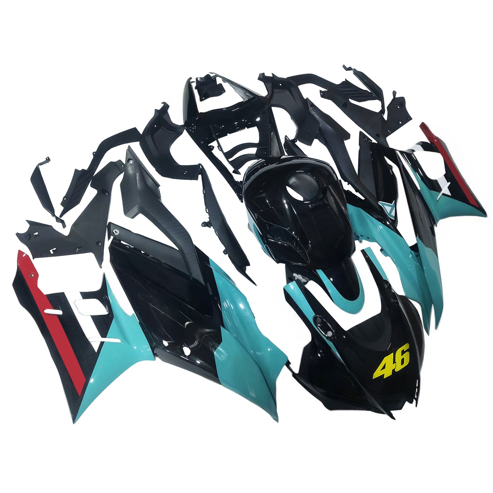 Kit de carénage à injection en plastique ABS pour Yamaha YZF R3 R25 2022-2024