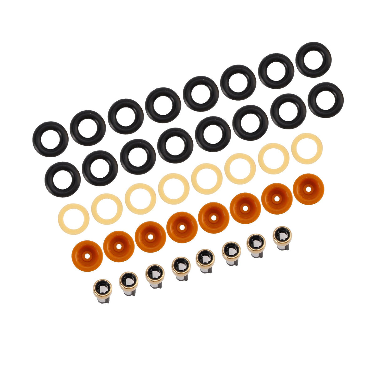 Junta tórica del inyector de combustible 280150947 compatible con Ford F-250 y F-350, motor V8 de 7,5 L, 1995-1997