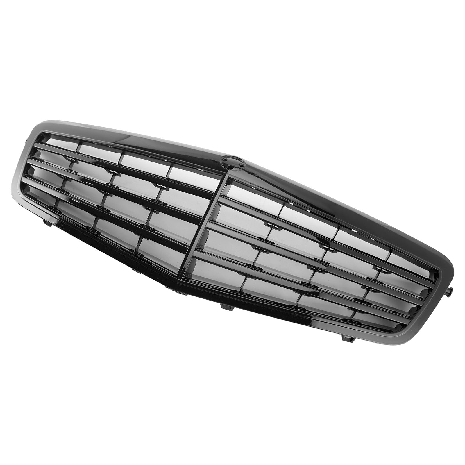 Črna sprednja maska ​​za Mercedes-Benz razreda E W212 E350 E550 2010–2013