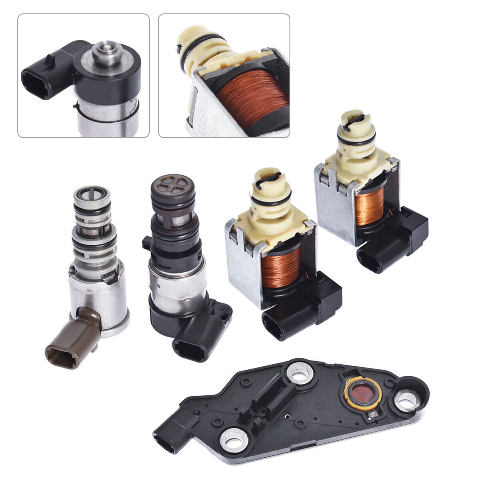 Kit de solenoide de transmisión 4T65E, interruptor EPC de 2 velocidades TCC para Chevy Buick 2003-2011