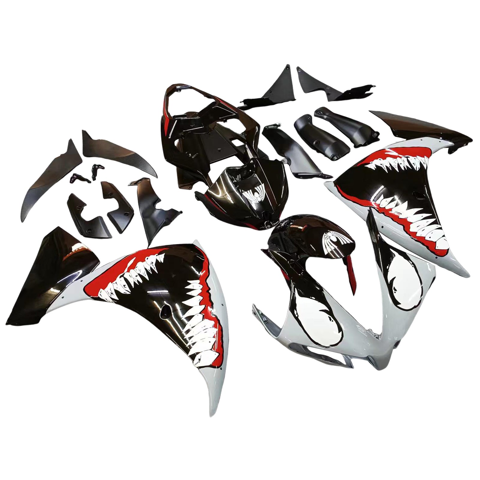 Injectie kuipkit, ABS Plastic carrosserie voor Yamaha YZF 1000 R1 2009-2011