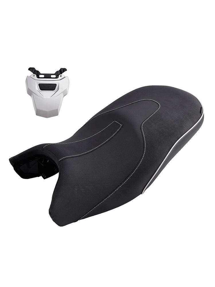 Coussin de siège passager avant et arrière noir pour BMW R1200Gs 13-18 R1250Gs