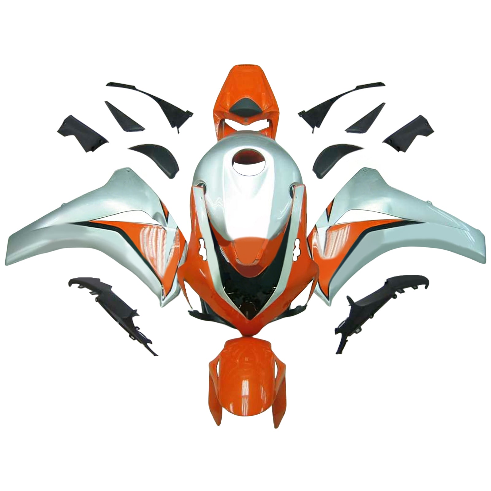 Kit de carénage injecté en plastique ABS pour Honda CBR1000RR 2008-2011