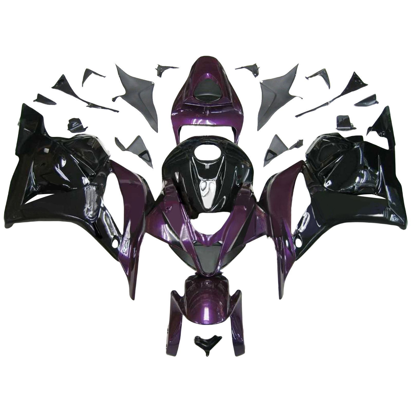 Kit carenatura iniezione plastica ABS per Honda CBR600RR 2009-2012 F5