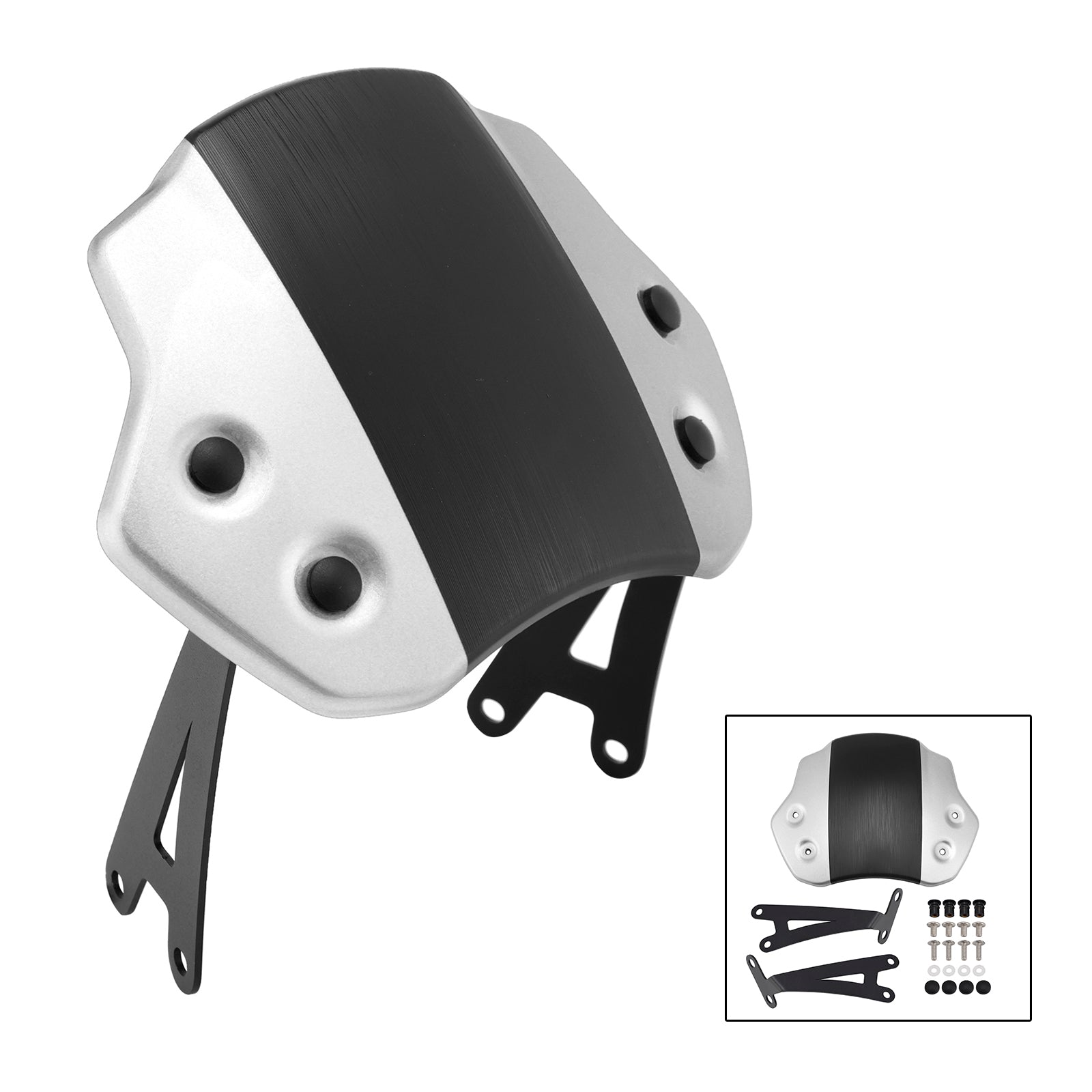 Przednia szybę dla motocykla Scrambler 400 x 2024-2025