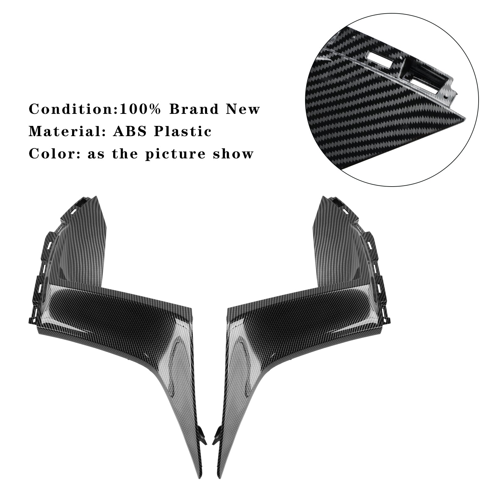 Panneau de protection de pédale latérale pour carénage de capot pour Yamaha X-MAX 300 XMAX 2023-2024