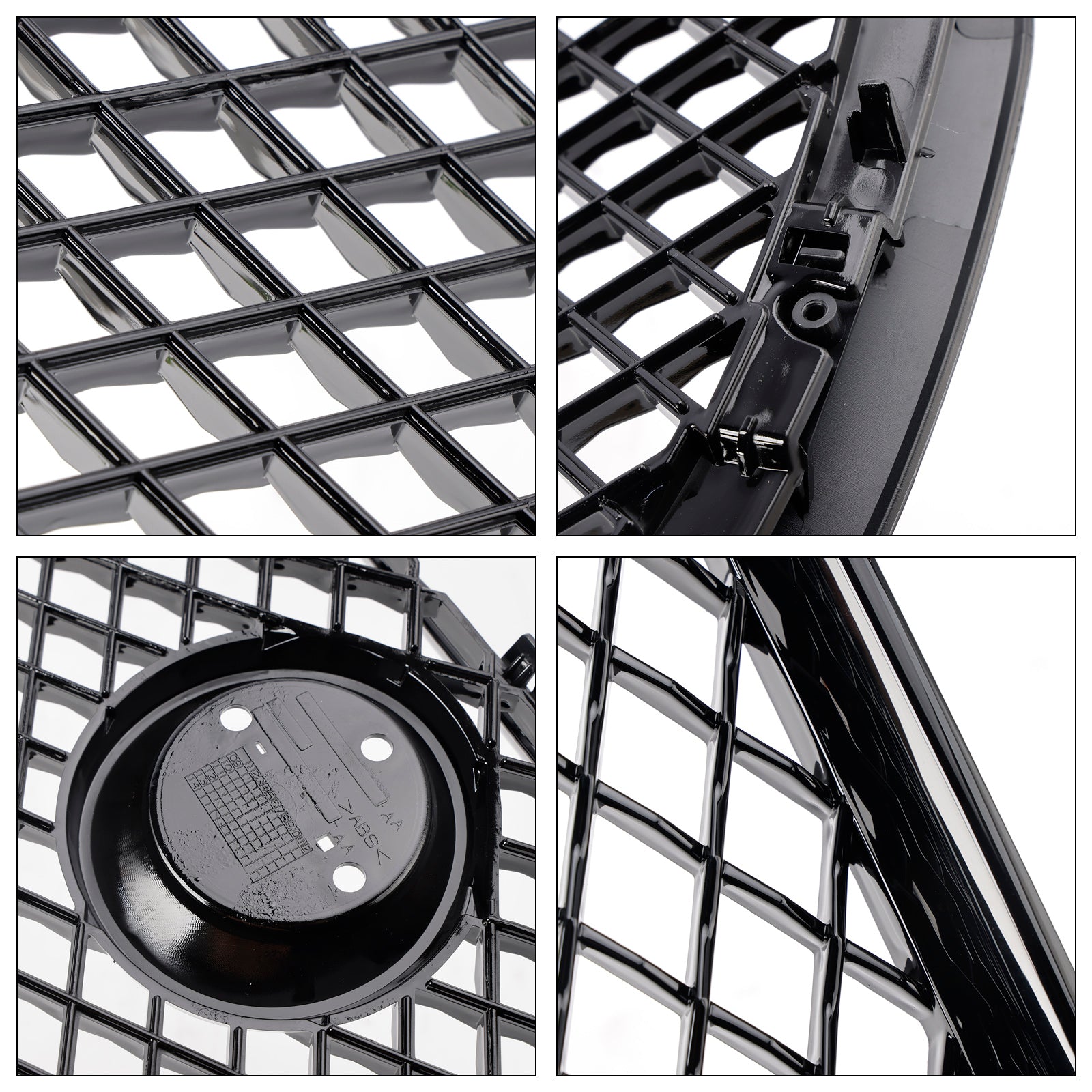 Grille de pare-chocs avant noire brillante Jaguar XJ 2010-2015