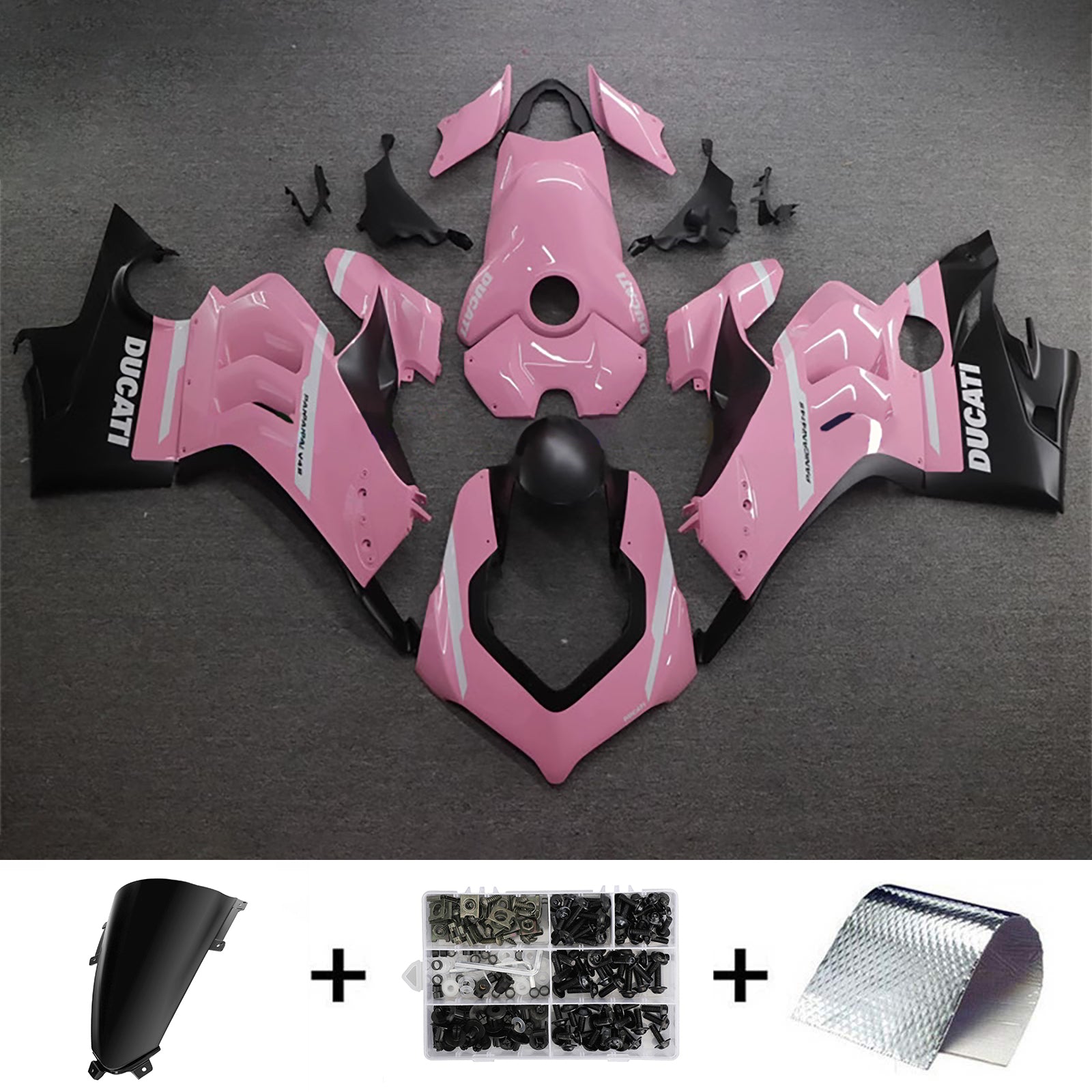 Kit de carénage par injection pour Ducati Panigale V4/V4S 2020-2021 2019-2022 V4SP/V4R