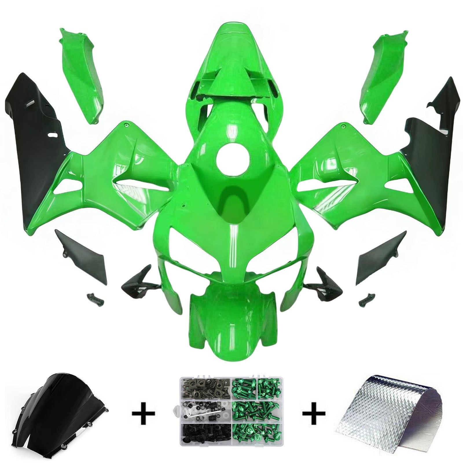 Kit de carénage par injection, carrosserie en plastique ABS pour Honda CBR600RR 2003-2004 F5